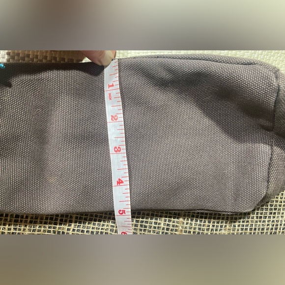 Thirty-one Tote Water Resistant Brown/Beige Textured Straw Removable Straps - Picture 9 of 13
